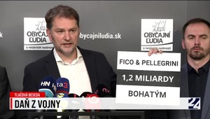 Tlačová beseda OĽaNO: Daň z vojny