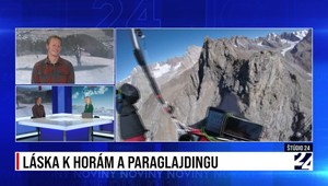 Štúdio 24 o láske k horám a paraglajdingu