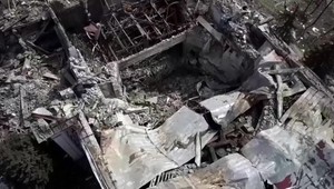 Symbol obliehania Mariupolu: zbombardované divadlo Rusko znovu otvorilo