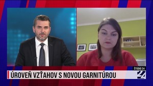 Štúdio 24: Úroveň vzťahov s novou garnitúrou