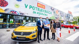BILLA Bonus karta sa stala kľúčom k novému autu pre 10 víťazov