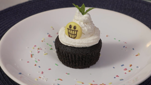 Dezert: Biely klobúčik