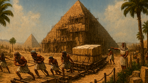 Staroveký dokument šokuje: Pyramídy nepostavili otroci