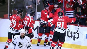Chicago vedie 2:0. Handzuš dal gól, Hossa asistoval