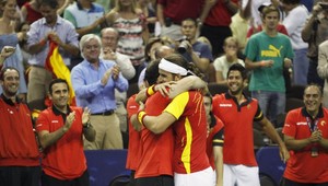 Davis Cup: Španieli vedú v USA 2:0