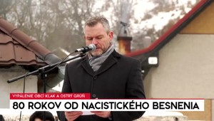 Pietna spomienka k vypáleniu obcí Ostrý Grún a Kľak nacistami