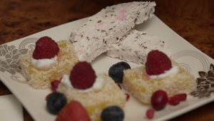 Dezert: Džús v kocke