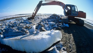 Hrozba ľadových povodní na Slovensku