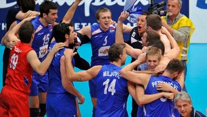 Titul Srbom, striebro Talianom, bronz do Poľska