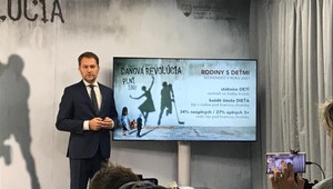 Minister financií Matovič predstavil prvú časť daňovej revolúcie. Rodiny by si mali prilepšiť o 200 eur mesačne
