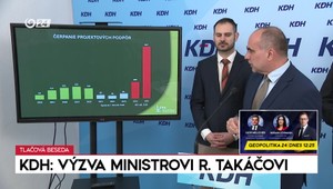 Tlačová beseda KDH k výzve ministrovi Takáčovi