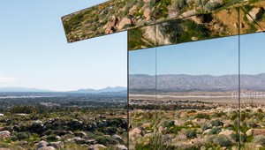 FOTO: Neviditeľný dom v púšti