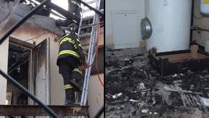 Dom začal horieť, keď mama s dieťaťom spali. Požiar mohol byť úmyselný