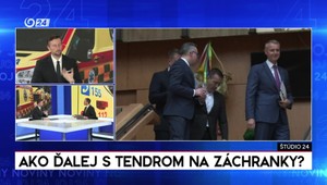 Štúdio 24: Ako ďalej s tendrom na záchranky?