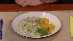 Kuracie prsia s brokolicou a syrom