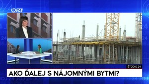Štúdio 24: Ako ďalej s nájomnými bytmi?