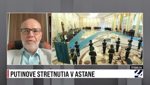 Štúdio 24: Putinove stretnutia v Astane