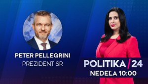 Politika 24 na JOJ24: Pozvanie do štúdia prijal prezident Peter Pellegrini