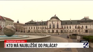Štúdio 24 o tom, kto má najbližšie do prezidentského paláca
