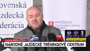 Tlačová beseda ministra Rudolfa Huliaka k Národnému jazdeckému tréningovému centru