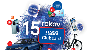 Tesco Clubcard oslavuje 15. narodeniny, zákazníkov odmení za ich vernosť