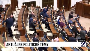 Štúdio 24 o aktuálnych politických témach