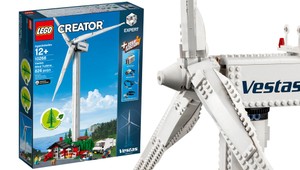 Lego má novú obriu stavebnicu: Metrovú veternú elektráreň, ktorá sa točí