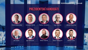 Exkluzívny prieskum AKO pre JOJ 24: Rebríček prezidentských kandidátov
