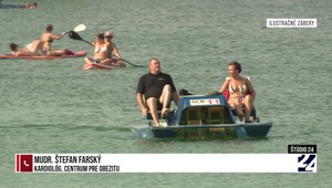 Štúdio 24 o nedostatku pohybu Slovákov