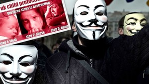 Anonymous v akcii. Chcú napadnúť britskú sociálku SS