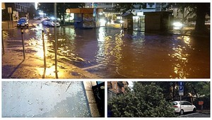 Slovensko zasiahla silná búrka. Hasiči mali plné ruky práce