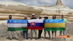 Slovenská expedícia skúma dno temer vyschnutého Aralského jazera