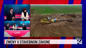 Štúdio 24 o zmenách v stavebnom zákone