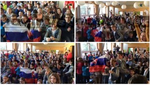 VIDEO: Takto sa tešil z úspechu svojej mamy Kuzminovej syn so spolužiakmi