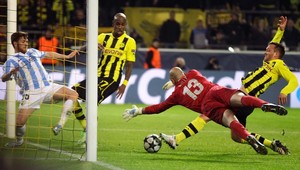 Drámu v Dortmunde rozlúskol Felipe Santana, Malaga sa búri