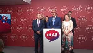 Tlačová beseda strany Hlas-SD k referendu o predčasných voľbách