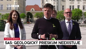 Tlačová beseda SaS: Geologický prieskum neexistuje