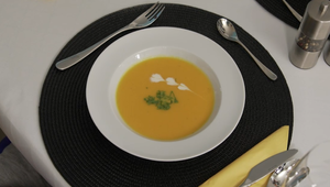 Polievka: Oranžovožltá