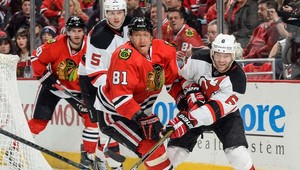 Rozbehnutý Hossa 1+1! Hviezda zápasu aj proti New Jersey