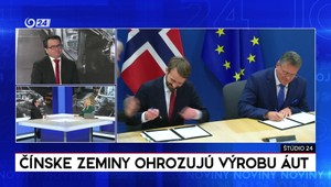 Štúdio 24: Čínske zeminy ohrozujú výrobu áut