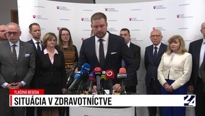 Tlačová beseda ministra Šaška o situácii v zdravotníctve