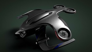 Koncept policajného drónu od Audi vyzerá fantasticky