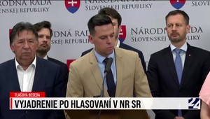 Tlačová beseda strany Demokrati po hlasovaní v NRSR