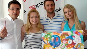 Veľké športové momenty. Nadácia TV JOJ vyberala nadaných maliarov