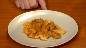 Kurací perkelt s haluškami