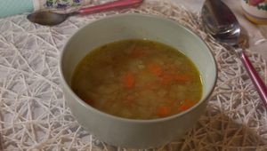 Polievka: Utopený koreň