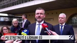 Tlačová beseda predsedu parlamentu Pellegriniho po stretnutí s lídrami EÚ