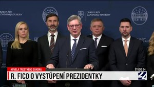Tlačová beseda vlády k vystúpeniu prezidentky