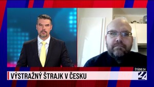 Štúdio 24 o výstražnom štrajku v Česku
