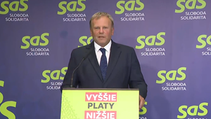 Tlačová beseda strany SaS: Výzva prezidentovi Pellegrinimu